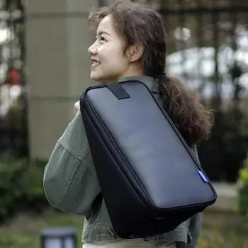 Drum Pedal Bag Portable Pedal Bags & Cases Черни чанти за съхранение Удароустойчив дишащ барабан педал чанта за съхранение Многофункционален барабан