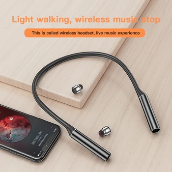 G30 магнитен безжичен Bluetooth 5.1 слушалки стерео спортни водоустойчиви слушалки в ушите слушалки с микрофон монтирани слушалки