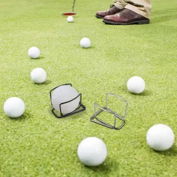 Golf Putter Holder Golf Bag Clip Фиксирани голф клубове Buckle топка за обучение помощни средства Аксесоари за спортни игри на открито Swing Trainer