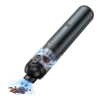 Handheld Vacuum Black Handheld Vacuum 16000Pa, силна мощна мини чистачка, прахоуловители акумулаторни акумулаторни