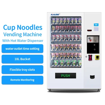Hot Noodle Вендинг машина Купа юфка Продажба на вендинг машина с диспенсър за вода