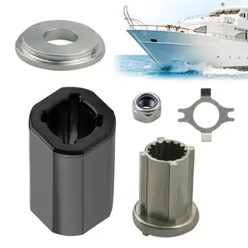 Hub Kit за лодка Marine лодка комплект за извънбордови двигател Boating оборудване за намаляване на витлото шум намаляване на щетите на силовата линия