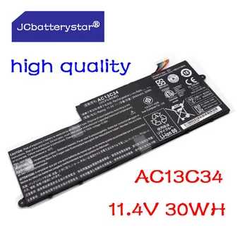 JC Нова висококачествена AC13C34 батерия за лаптоп за Acer Aspire V5-122P V5-132 E3-111 E3-112 ES1-111M MS237 KT.00303.005 11.4V 30WH
