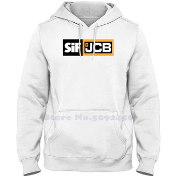 JCB-SIF Ежедневно облекло Суитчър отпечатано лого Графичен голям размер Hoodie