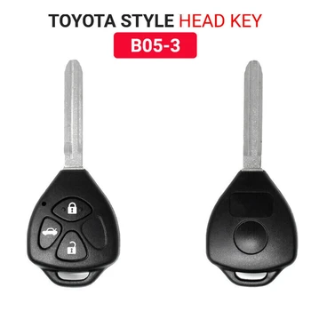 KEYDIY B05-3 KD дистанционно управление кола ключ универсален 3 бутон за Toyota стил за KD900 / KD-X2 KD MINI / URG200 програмист