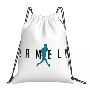 LaMelo Ball - Шарлот Северна Каролина - Хорнетс Баскетболни раници Шнур чанта за съхранение чанта книга чанти за пътуване училище