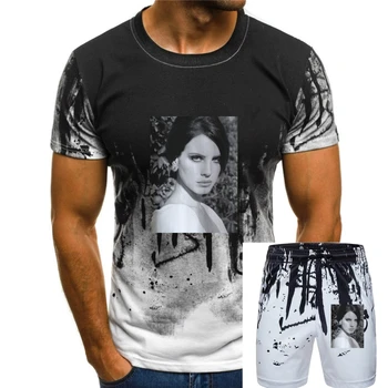 Lana Del Rey тениска за мъже жени или унисекс секси поп рок лятно време тъга голям висок тениска