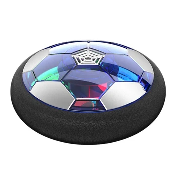 LED Hover футболна топка USB зареждане електрическа въздушна възглавница вътрешна светеща детска играчка за отдих, подходяща за 3-12-годишна възраст