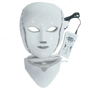 LED маска инструмент фотон IPL устройство против акне апарат микро ток цветна маска красота инструмент за носене на врата