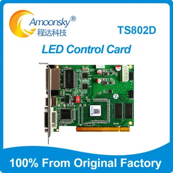 Linsn TS802D LED екран изпращане карта пълноцветен Led дисплей контролни карти TS902 TS921 за получаване на карта RV801D