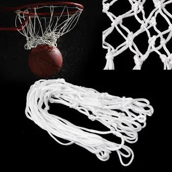 Loops Подходящ за найлон стандартен размер Mesh Net Durable Rugged Basketball Net