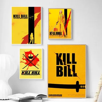 Movie Kill Bill Плакат Печат за хол стикер живопис изкуство Начало стена декор снимки