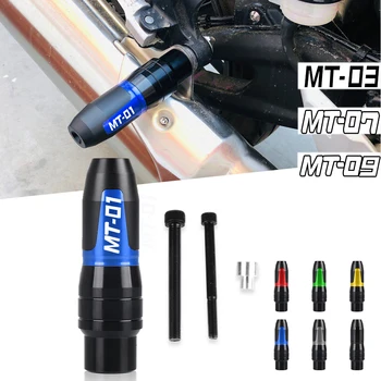 MT Плъзгачи за рамки Защита от катастрофи за Yamaha MT-01 MT-07 MT-09 MT-03 MT03 MT07 MT09 Аксесоари за мотоциклети Падаща защитна подложка