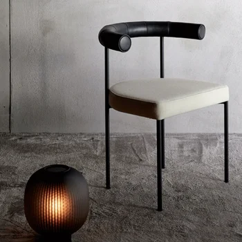 Nordic Design бар стол кафе модерен ретро грим трапезни столове прост минималистичен скандинавски табурете Алто мебели за дома HD50BY