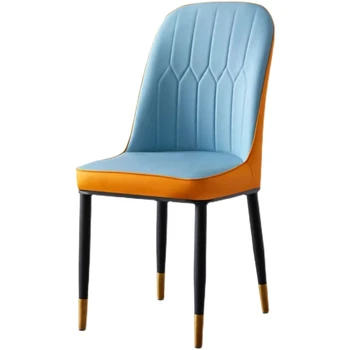 Nordic light луксозен стол за хранене домашен стол за хранене стол прост модерен стол за бързо хранене стол за отдих стол за преговори маса стол