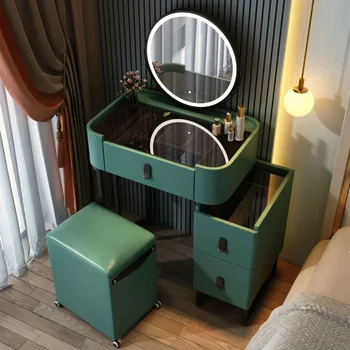 Nordic луксозна тоалетка спалня жени мобилен организатор тоалетка съхранение Tocador Mueble Maquillaje салон мебели
