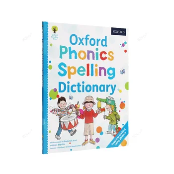 Oxford Phonics Spelling Dictionary Kids English Learning Picture Book Tool за деца на възраст 3-12 години