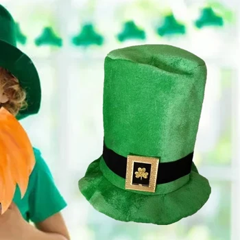 Patrick Day Hat Green Leprechaun Hat Irish Leprechaun Hat Green Top Hat Dropship