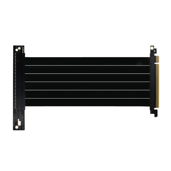 PCI-E 3.0 16X 90 градуса PCI-E графична карта разширение кабел мрежова карта адаптер, пълна скорост и стабилност 10 см