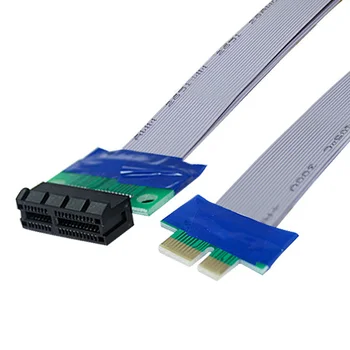 PCI Express щранг карта разширение кабел PCIE 1X до 1X слот щранг карта конвертор удължител кабел адаптер