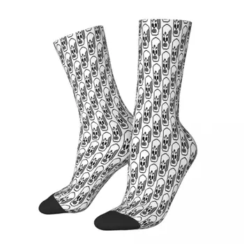 Pixel Calavera Grim Fandango игра чорапи мъжки мъжки жени летни чорапи отпечатани