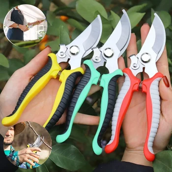 Pruner градински ножици Професионални ножици за подрязване на байпас Тримери за дървета Градински ножици Ръчни машинки за ножици за градински клюн