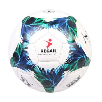 REGAIL футболна топка размер 4 открит спорт футбол за официален мач взривозащитени футболни деца тийнейджъри обучение футболни топки