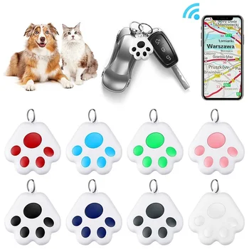 Smart Bluetooth Mini GPS Tracker Cat Dog Anti-Lost Tag Locator Домашни любимци Статии Портфейл Нашийник Аксесоари за устройства за проследяване