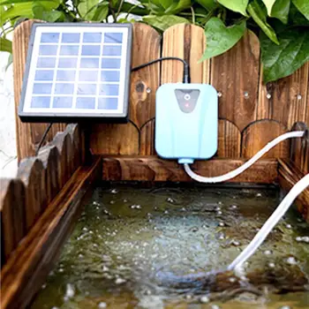 Solar захранва водоустойчив оксигенатор аератор въздушна помпа кислород за басейн езерце