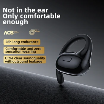 T18 Безжични слушалки за уши Отворени слушалки за уши Вградени микрофони Слушалки за тренировка за спортно бягане