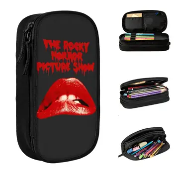 The Rocky Horror Picture Show Калъф за моливи Мода RHPS Хелоуин Тим Къри Джанет писалка притежателя чанта голям капацитет подарък моливи