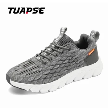 TUAPSE Мъжки маратонки Професионални обувки против хлъзгане против хлъзгане Обувки за бягане Flywire Дишащи леки спортни обувки