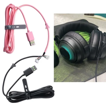 USB линия, слушалки кабел тел ремонт части за razer Kraken 7.1 V2 RGB издание слушалки Dropship