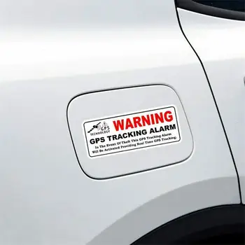 Vehicle GPS аларма предупредителни стикери Стикер за мониторинг на автомобили Анти кражба за електрически автомобил Анти надраскване отразяващ стикер