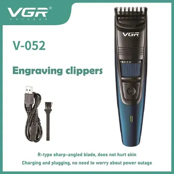 VGR тример за брада за мъже машинка за подстригване акумулаторна електрическа самобръсначка регулируема коса рязане акумулаторен фризьор фризьор