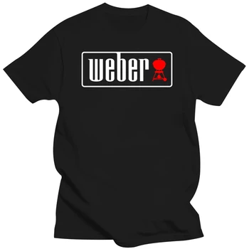 Weber Външни скари на дървени въглища Барбекю Нова мъжка тениска за барбекю Пънк извънгабаритни естетически за мъжки върхове ризи Рожден ден Топ тениски