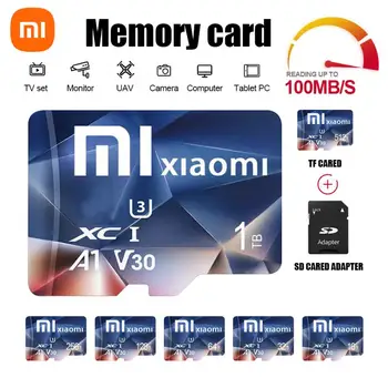 Xiaomi 2TB SD карта с памет 1TB 512GB 256GB A2 U3 Micro TF SD карта 128GB 64GB високоскоростна флаш SD карта за Nintendo switch игри