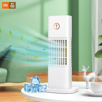 Xiaomi Youpin Вентилатор на климатика USB спрей тип вентилатор за водно охлаждане Преносим настолен въздушен охладител стая Мини вентилатор на климатика