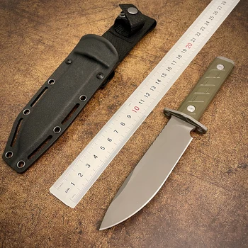 ZT0006 Тактически прав нож на открито Kydex оцеляване нож къмпинг лов джоб инструмент нож