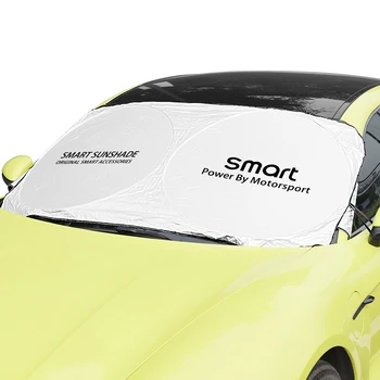  Автомобил Предно стъкло Слънцезащитен капак Анти-UV аксесоари за автомобили за Mercedes Benz Smart Fortwo EQ Cabrio Forfour Preis W453 W451