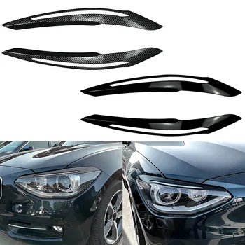 Автомобилни фарове Вежди Декоративни елементи Екстериорни стикери за BMW Серия 1 F20/F21 M Sport Pre LCI хечбек 2011 2012 2013 2014