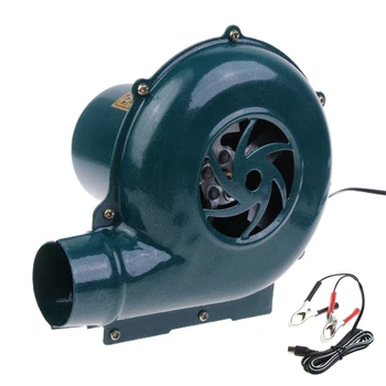 барбекю въздушен вентилатор DC12V преносим 2800r / мин електрически барбекю вентилатор открит готвене къмпинг туристически инструменти аксесоари