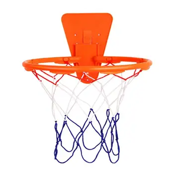 Баскетболна джанта Универсална подмяна на джантата и мрежата за вътрешен/външен обръч Висящи гол Net Вътрешен стенен монтаж Баскетболен обръч