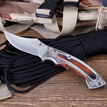 Висококачествен японски сгъваем нож за ножове на открито къмпинг тактически военен ловен нож джобни ножове остър нож EDC инструмент