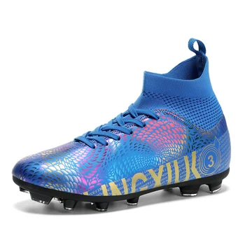 Висококачествени футболни обувки Меси Трайни леки футболни обувки за футзал Удобни маратонки на едро 31-48 размер