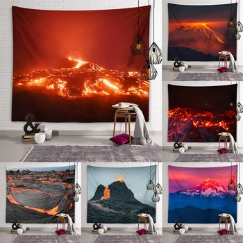 Вулканична лава стена декор гоблен стая изкуство личност хол спалня дом 