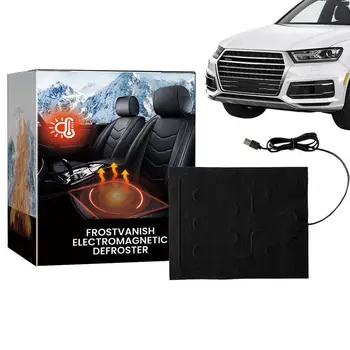 Възглавница за отопление на автомобили Нагревател за столче за кола с цифрово управление Електрическа отоплителна подложка за пестене на енергия за камион SUV кола RV или къмпинг