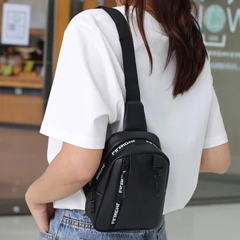 Дамска чанта Чанти за гърди Мека PU кожа Нова тенденция чанти Женски Crossbody чанта рамо пратеник чанти множество джобове пакет дизайнер