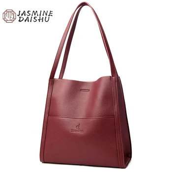 дамски минималистичен чанта високо качество меки кожени чанти голям капацитет случайни голяма пазарска чанта луксозен дизайнер чанти за жени чанта