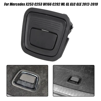Дръжка за подово покритие на багажника на автомобила Черни части за Mercedes X253 C253 W166 C292 ML GL GLC GLE 2012-2019 Заключване на пода на задния товарен отсек